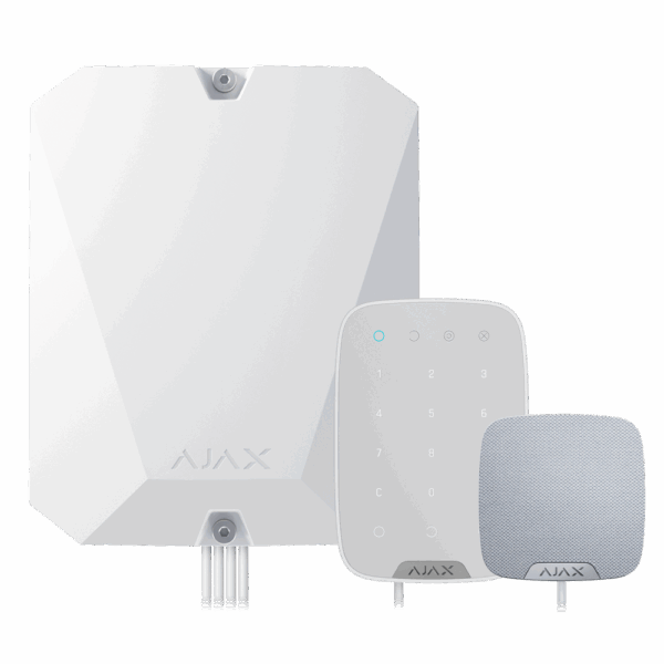 Kit de alarma profesional - Certificado Grado 3 - Comunicación Ethernet y dual SIM 4G - Protocolos Jeweller