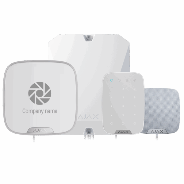 Kit de alarma profesional - Certificado Grado 3 - Comunicación Ethernet y dual SIM 4G - Protocolos Jeweller