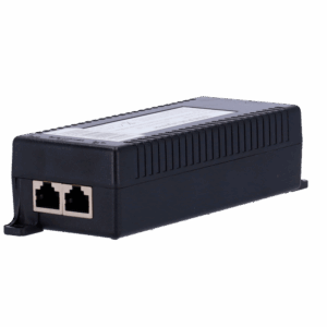 Inyector PoE - Entrada/Salida RJ45 10/100/1000/2500 Mbps - Potencia 60 W - Distancia máxima 100 m - PoE/PoE+/Hi-PoE IEEE802.3af/at/bt