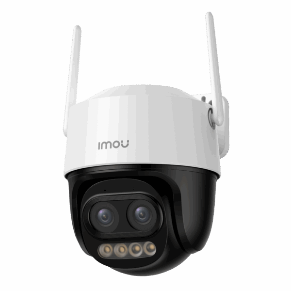 Cámara Doble Lente Wifi Imou 5 Megapixel - Movimiento y Seguimiento automático - Lente 2.8 mm & 12 mm / IR 56m / Led blanco - Detección de humanos y vehículos - Audio Bidireccional / Sirena - Apta para exterior IP66