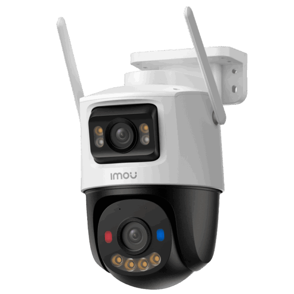 Cámara Wifi Doble Lente PT Imou 8 MP - Doble lente: Vista general y PT móvil - Visión nocturna Aurora Full Color con IA - Detecciones Smart Imou Sense integradas  - Carga algoritmos a demanda (AlgoPlay) - App Imou Life