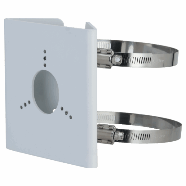 Soporte de mástiles - Apto para cámaras bullet - Aleación de aluminio - 140 mm (Al) x 130