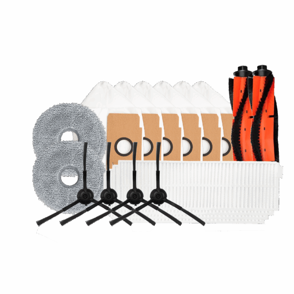 Imou Paquete de Accesorios para Aspirador - Cepillo lateral - Filtro HEPA - Bolsa para polvo - Paño lavable - Cepillo principal