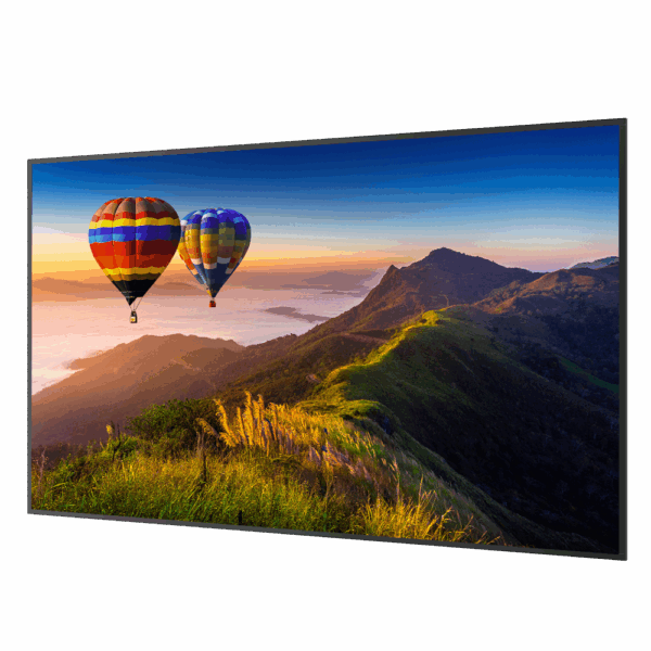Monitor SAFIRE DLED 98" 4K  - Resolución 3840x2160 - Android 14 - Múltiples entradas / salidas - Uso intensivo 24/7 - Soporte a pared incluido