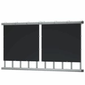 TSUN Kit Solar Air Vertical - 2 paneles ligeros 200W - Microinversor 400W - Para instalación en balcón - Conexión WiFi - Permite conectar hasta 11 kits juntos