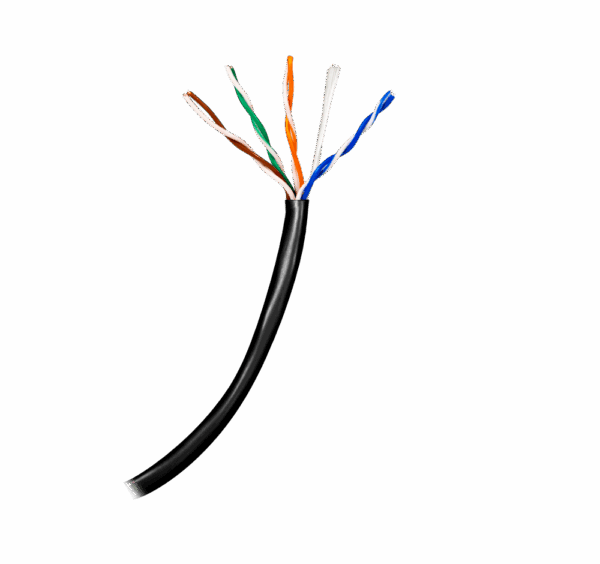 Cable UTP - Categoría 5E - Rollo de 100 metros - Conductor OFC