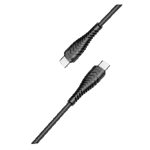 Veger - Cable USB2.0 - USB-C a USB-C - Cubierta de plástico