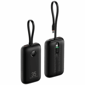 VEGER Power bank con pantalla LCD - Capacidad 10000mAh - Entradas USB-C