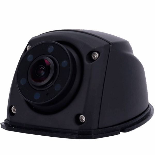 Cámara domo robusta para vehículo - Esfera regulable - Compatible con streamax - AHD 1080P IR lente 2.8mm - IP68 con conector M12