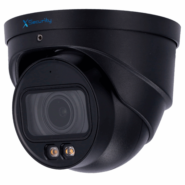 X-Security Cámara IP Turret  - 4 Megapíxel  (2688x1520) - Lente Motorizada 2.7~13.5mm - WDR 120dB | Dual Light(IR 40m y Luz Blanca 40m) - WizSense