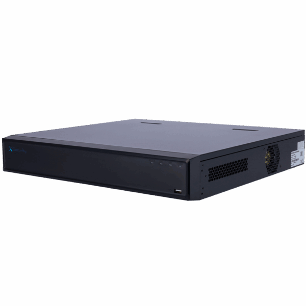 X-Security NVR WizMind - Resolución máxima 32 Megapixel - 32 CH - Compresión H.265 / H.264 | 4 HDD - Salida HDMI 4K | Salidas de alarma - SMD