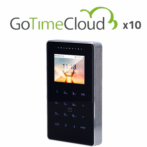 Control de acceso y presencia IP65 IK04 - Tarjeta EM/MF y PIN - 50.000 tarjetas | 200.000 registros - 2.4" TFT | TCP/IP
