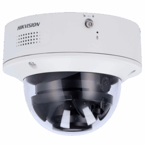 Hikvision cámara Domo IP gama SOLUTIONS - Resolución 4 Mpx (2688x1520) - Lente 2.8~12 mm - IR 40 m | Múltiples funciones inteligentes - Alarmas | Audio | Micrófono y altavoz - PoE+ | MicroSD | IP67 | IK10 |5 streams