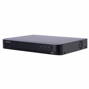 Hikvision DVR 5n1 gama PRO - 4 CH HDTVI / HDCVI / AHD / CVBS - Hasta 6 canales IP | Audio | Alarmas - Resolución máxima de entrada 3K - AcuSense (2 Ch) | Face Recognition | 1 HDD - Detección de movimiento 2.0 en todos los canales