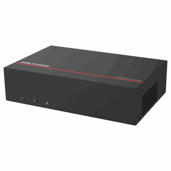 Hikvision DVR 5n1 8 CH gama Value - 2 canal IP 6 MPx - Resolución máxima de entrada 5 MPx - eSSD integrado 1024 GB - Audio por coaxial | Bajo consumo - Detección de movimiento 2.0 | AcuSense