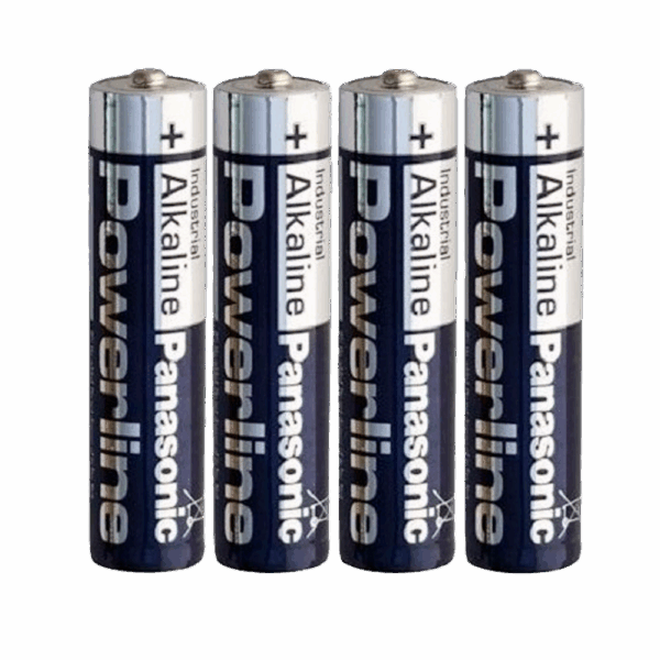 Panasonic - Pila AAA/LR03 - Pack de 4 pilas - 1.5 V - Alcalina - Alta calidad