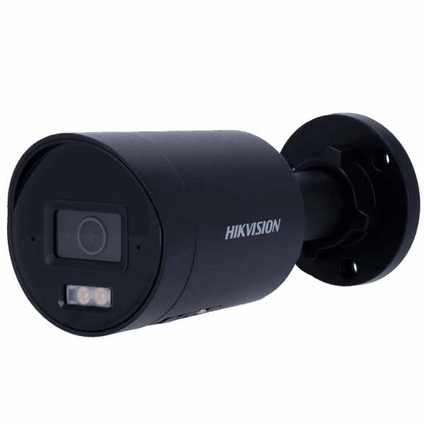 Hikvision - Cámara Bullet IP gama PRO - Resolución 6 Megapíxel (3200x1800) - Lente 2.8 mm | Micrófono dual en array - Luz híbrida alcance 40 m | MicroSD - Detección de movimiento 2.0 | AcuSense | PoE