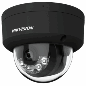 Hikvision - Cámara Domo IP gama PRO - Resolución 2 Megapixel (1920x1080) - Lente 2.8 mm | Micrófono dual en array - Luz híbrida alcance 30 m | PoE | MicroSD | IP67 - AcuSense | MD2.0 | Audio | Alarmas | IP67 | IK10