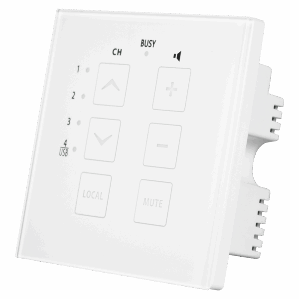 Panel de control - Instalación en pared - Compatible con DSPPA-MAG505 - Ajuste de volumen