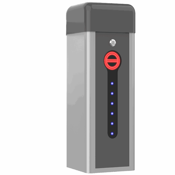 Barrera de parking de rendimiento medio - Brazo no incluido | Brazo recto (hasta 6 m) - Apertura a derechas | 5.000.000 ciclos - Indicadores LED | Modo de emergencia - Apta para exterior IP54