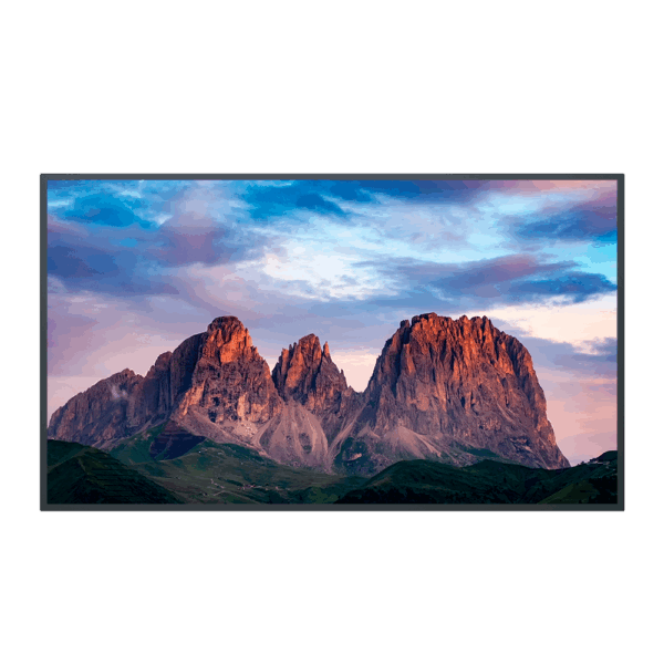 Monitor SAFIRE ELED 50" 4K  - Resolución 3840x2160 - Cartelería digital individual vía USB - Cartelería digital opcional en la nube M-Sign - Uso intensivo 24/7 - Compatible con soporte SF-0GAP-BRACKET