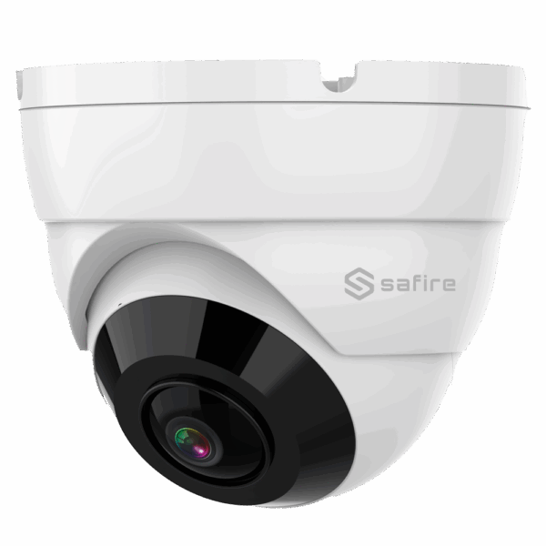 Cámara Turret Safire Gama ECO - Salida 4 en 1 / Resolución 2 Mpx (1920x1080) - 1/2.9" CMOS - Lente 1.8 mm (180º) - IR Matrix LEDs Alcance 20 m - Impermeable IP67