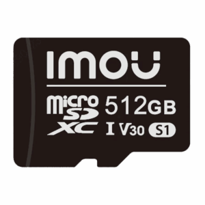 Imou Tarjeta de memoria Micro SD Clase 10 512GB - Compatible para camaras de vigilancia - Clase 10 / V30 - Uso en interiores - Material platico - Facil instalacion