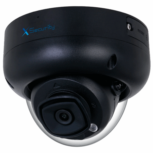 X-Security Cámara IP Turret  - 4 Megapíxel (2688x1520) - Lente 2.8 mm -  IR 50 m | Alarmas | Audio | Micrófono integrado - IV | SMD | Conteo de personas | Mapa de calor - MicroSD | IP67 | IK10 | PoE | Salida HDMI