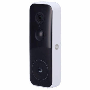Timbre inteligente con vídeo WiFi - Resolución 1080 Full HD panorámica - Audio bidireccional - Detección de movimiento y personas - Almacenamiento flash | Batería 6500 mAh - APP Yale Home | Exterior IP65
