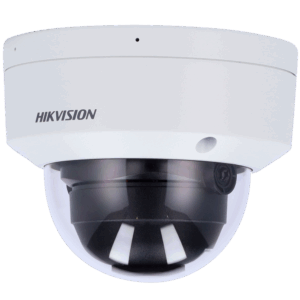 Hikvision - Cámara Domo IP gama PRO - Resolución 6 Megapixel (3200x1800) - Lente 2.8 mm | Micrófono dual en array - Luz híbrida alcance 30 m | PoE | MicroSD | IP67 - AcuSense | MD2.0 | Audio | Alarmas | IP67 | IK10