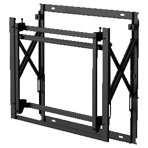 Soporte a pared para videowall - VESA 600x400 - Distancia a pared 65-239mm - Mantenimiento frontal