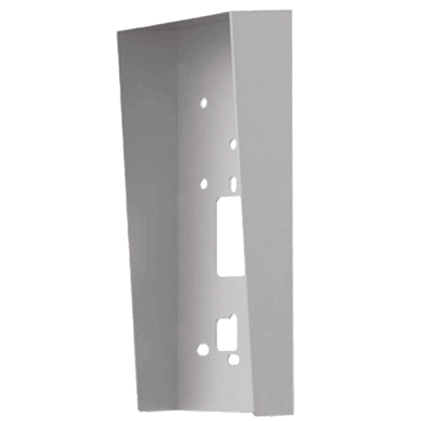Soporte de superficie - Específico para controles de acceso - Compatible con DS-K1T502x - Con visera - 187 (Al) x 80 (An) x 77 (Fo) mm - Fabricado en SECC