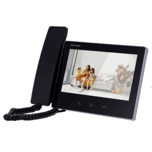 Monitor para videoportero - Pantalla TFT de 7" - Audio bidireccional | LED de estado - 2 hilos HD | Auricular de mano - Ranura tarjeta microSD hasta 128 GB - Montaje en superficie