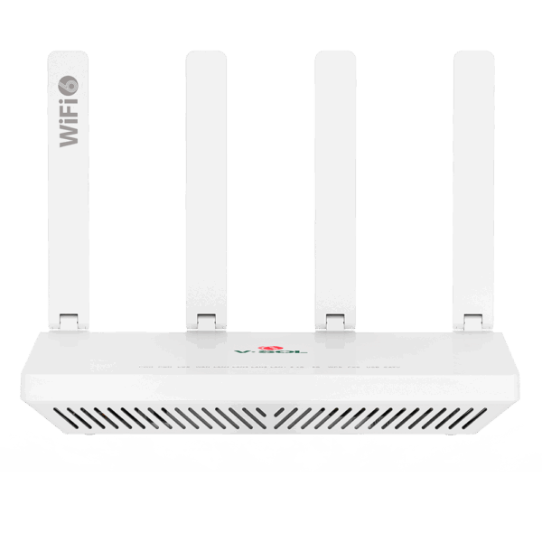 V-SOL Router ONT Wi-Fi 6 - 1X PON  4x LAN RJ45 GE 1x RJ11 1x CATV 1x USB3.0 - 802.11ax 3x3 doble banda 2.4 y 5GHz  - Ideal para FTTH doméstico y empresarial