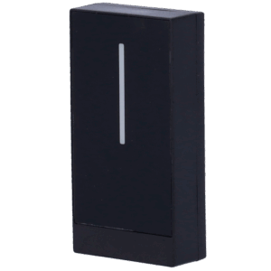 Lector de acceso para marcos - Acceso por tarjeta MF - Indicador LED y acústico - Wiegand 26/34 - Compatible con equipos de terceros - Apto para exterior IP68 | Plástico