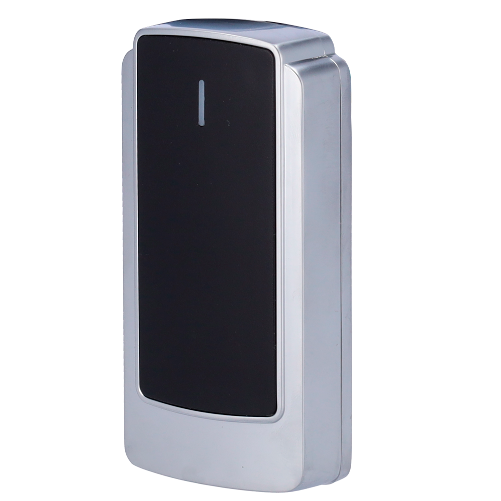 Lector de acceso - Acceso por tarjeta MF - Indicador LED y acústico - Wiegand 26/34 - Compatible con equipos de terceros - Apto para exterior IP68 | Metal