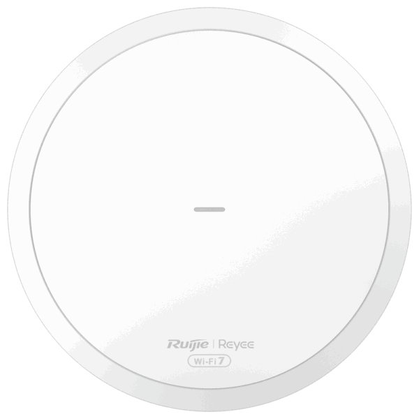 Reyee - AP Omnidireccional Wi-Fi 7 - Frecuencia 2.4 y 5 GHz / 160MHz Ancho de Canal - Soporta 802.11a/b/g/n/ac/ax/be - Rendimiento Wi-Fi hasta 3600 Mbps - Antenas MU-MIMO 2x2 en 2.4GHz