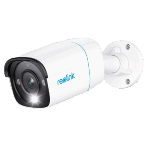 Reolink Camara IP PoE P330 - 8MP (3840x2160) - IR 30 m / PoE - Deteccion de Personas / Vehículos - Audio Bidireccional / Ranura MicroSD - Apta para exterior