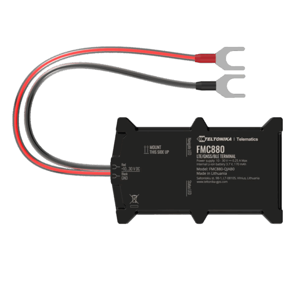 Tracker Plug & Play para vehículos - Conexión batería de vehículo - Instalación oculta bajo capó - 4G y BLE para TK-EYE - Micro-SIM - IP65