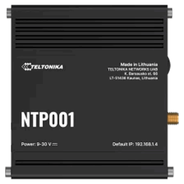 Teltonika Servidor Ntp Industrial - Puerto RJ45 10/100Mbps - Puertos RS232 y RS485
