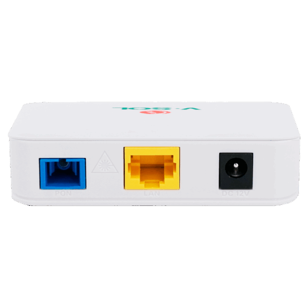 V-SOL ONT XPON - 1X PON  1x LAN RJ45 10/100/1000Mbps  - Ideal para FTTH doméstico y empresarial