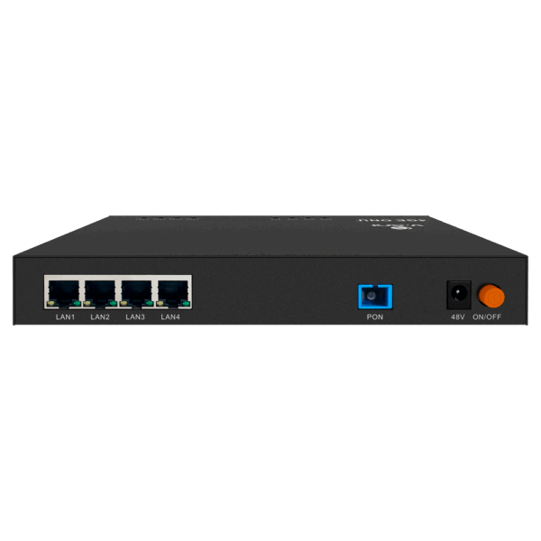 V-SOL - 1*XPON+4GE(PoE+) ONU -  4x RJ45 10/100/1000Mbps PoE+/PoE