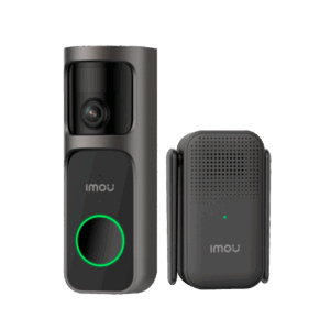 Doorbell WiFi a bateria Imou 4 Megapixel 2K - Batería 5000 mAh - Lente Panorámica 360º 0.98 mm / IR 5m - Detección de humanos por PIR - Audio Bidireccional / Chime - App Imou Life