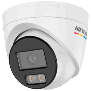 Hikvision cámara IP Turret gama VALUE ColorVu3.0 - Resolución 4 MPx | PoE IEEE802.3af - ColorVu3.0: imagen a color HikAI-ISP F1.0 1/1.8" - 2.8 mm | Micrófono | Luz híbrida hasta 30m - Detección de movimiento 3.0 - IP67
