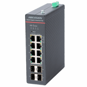 HIKVISION switch PoE DS-3T1512HP-SI-8P4F PoE