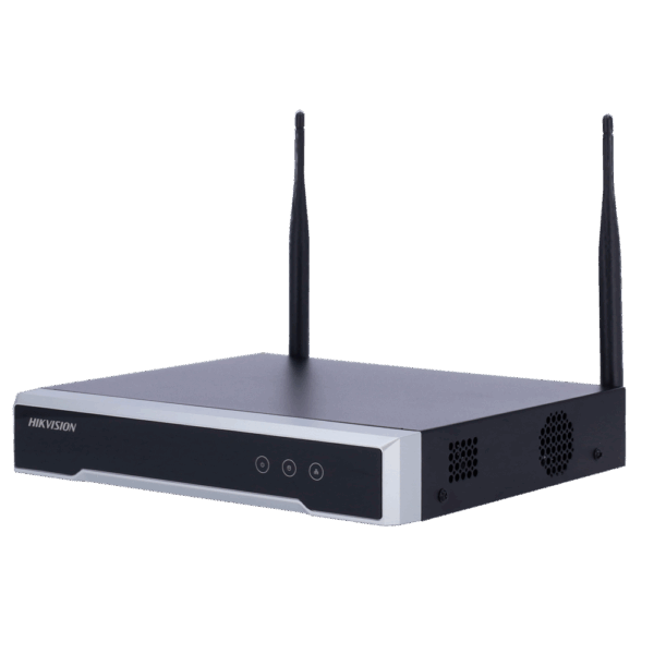 Hikvision - Gama VALUE - Grabador NVR para cámaras IP / Módulo Wifi - 4 CH vídeo / Resolución máxima 4 Mpx - Ancho de banda 50 Mbps - Admite 1 disco duro