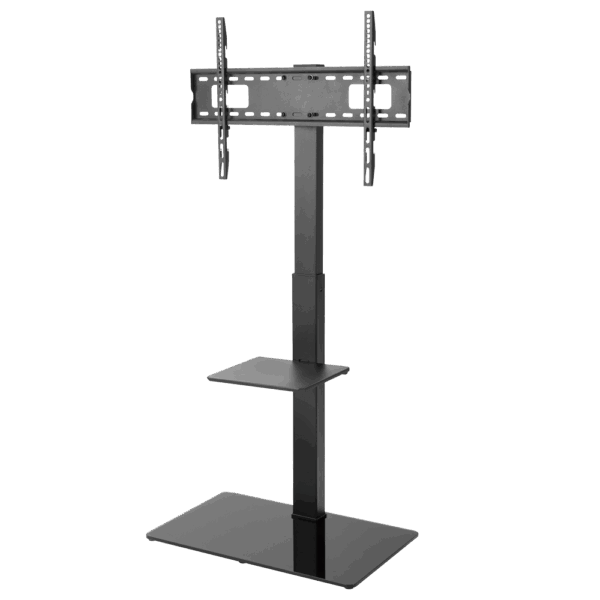 Soporte a suelo con peana - Peso soportado 40Kg - VESA 600x400mm - Altura ajustable
