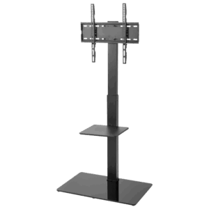 Soporte a suelo con peana - Peso soportado 40Kg - VESA 400x400mm - Altura ajustable