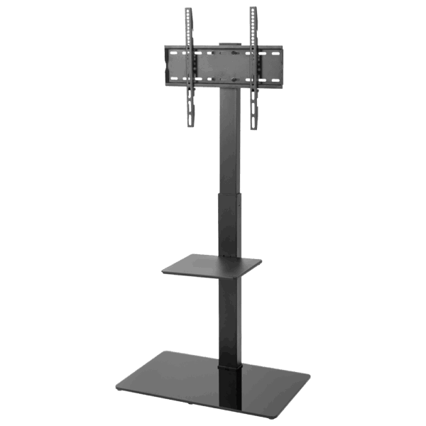 Soporte a suelo con peana - Peso soportado 40Kg - VESA 400x400mm - Altura ajustable