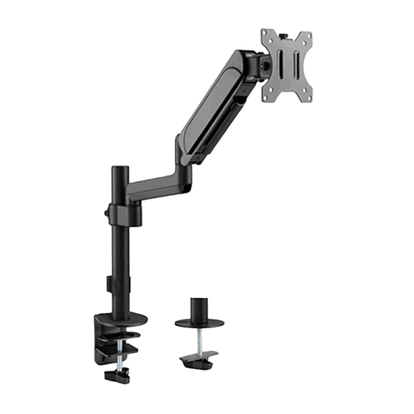Brazo para monitor - Instalación en mesa - Carga máxima 9Kg - Inclinación -45º +45º - VESA 75x75 - VESA 100x100mm